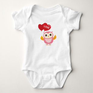 Owl T-Shirt Baby Bodysuit