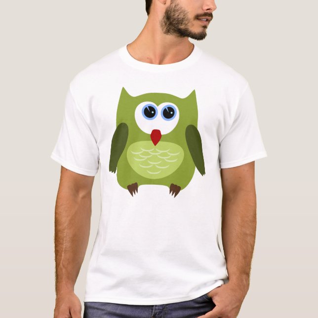 Owl. T-shirt. T-Shirt (Front)
