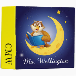 Owl Teacher (or Anyone ... ; ) Binder Notebook