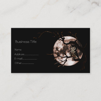 Owl&TheMoon Business Card