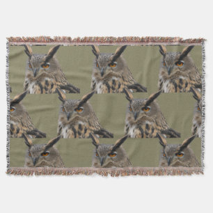 Owl Throw Blanket