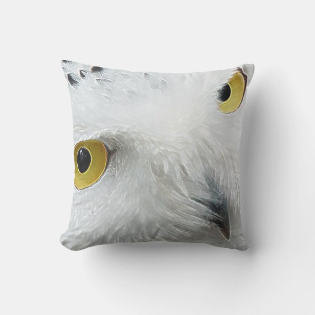 Owl Throw Pillow (Front)