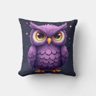 owl throw pillow