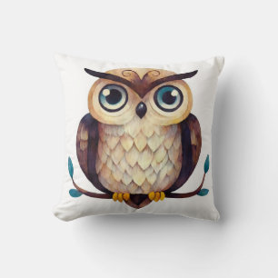 Owl Throw Pillow