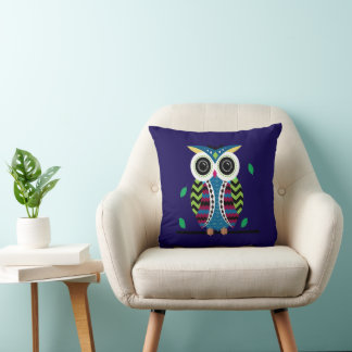 owl throw pillow