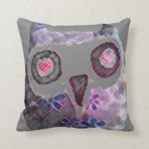 owl throw pillow
