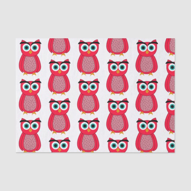 Owl  tissue paper (Front)