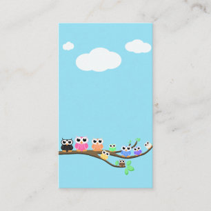 "Owl Together Now" Blank Business Card