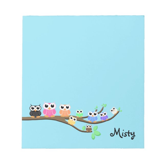 "OWL Together Now" Notepad (Front)