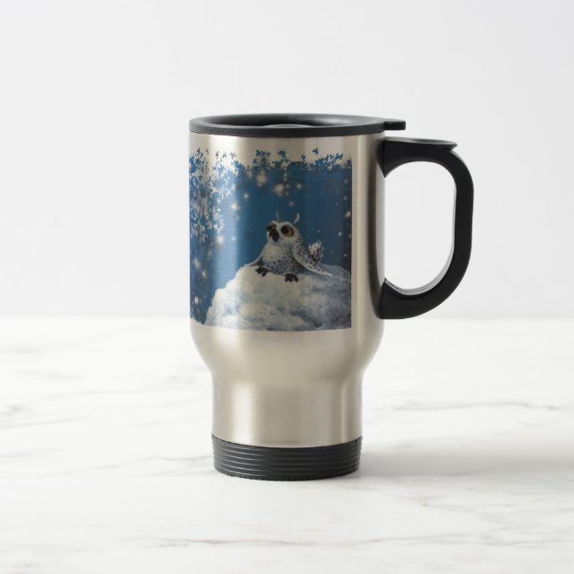 owl travel mug (Right)