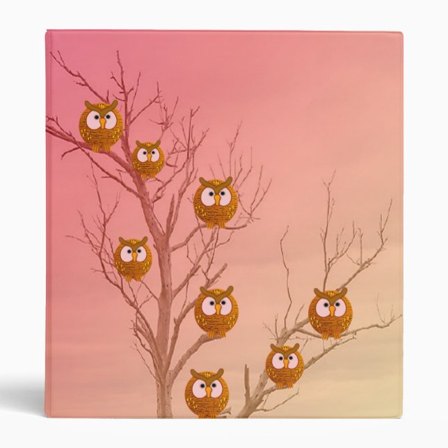Owl Tree Binder (Front)