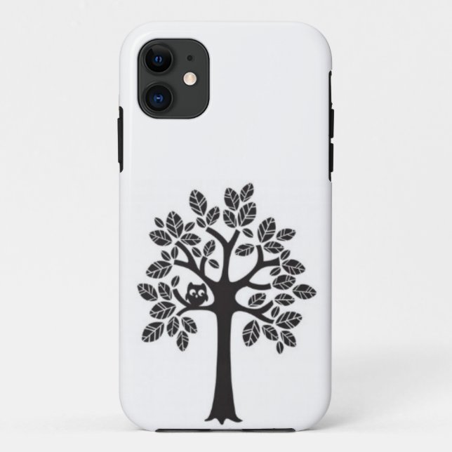 Owl Tree Case-Mate iPhone Case (Back)