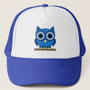 owl trucker hat