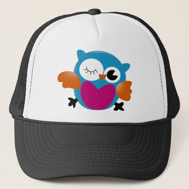 Owl Trucker Hat (Front)