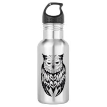 Owl Wild Animal Nature Illustration Art Tattoo