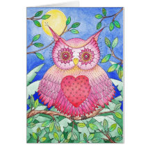 Owl will always love you art card