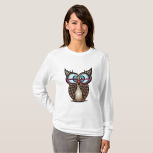 Owl with big eyes T-Shirt