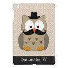 Owl with Moustache and Hat