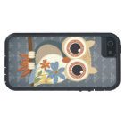 Owl with Vintage Flowers iPhone 5