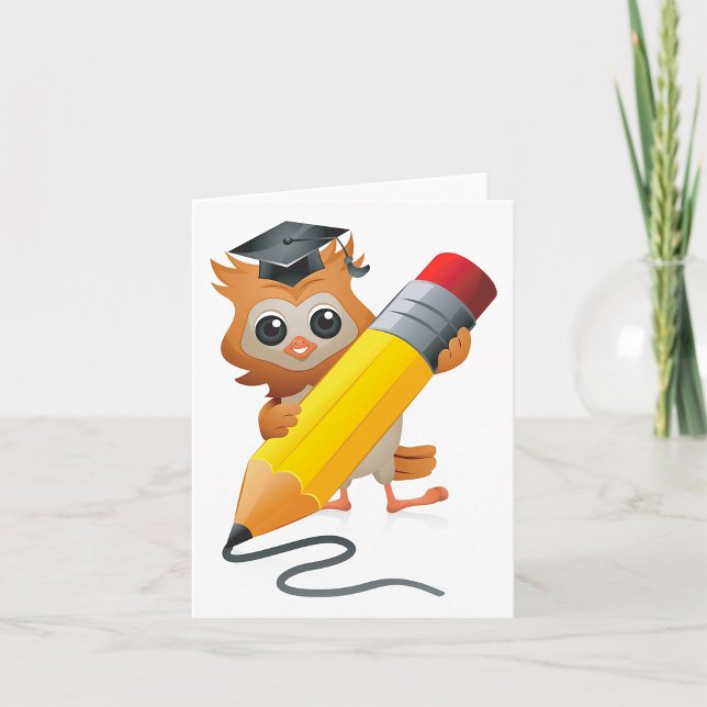 Owl Writing Card (Creator Uploaded)
