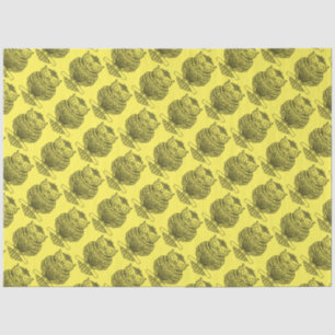 Owl (yellow) - Tissue Paper