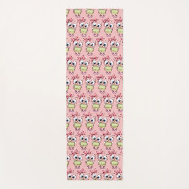 Owl Yoga Mat (Front)