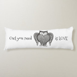 Owl you Need Body Pillow