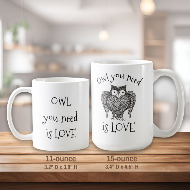 Owl you Need Coffee Mug (Creator Uploaded)