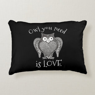 Owl you Need Decorative Pillow