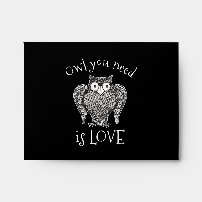 Owl you Need Envelope (Front)