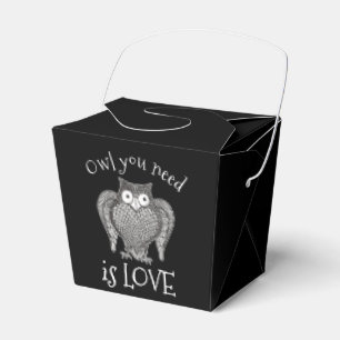 Owl you Need Favor Box