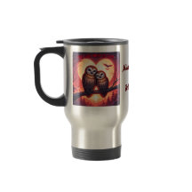 Owl You Need is Love - Personalized Travel Mug