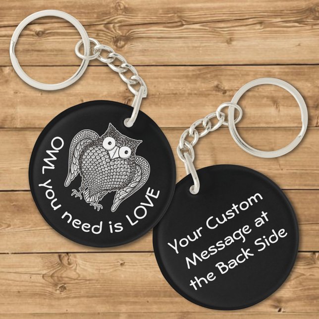 Owl you Need Keychain (Creator Uploaded)