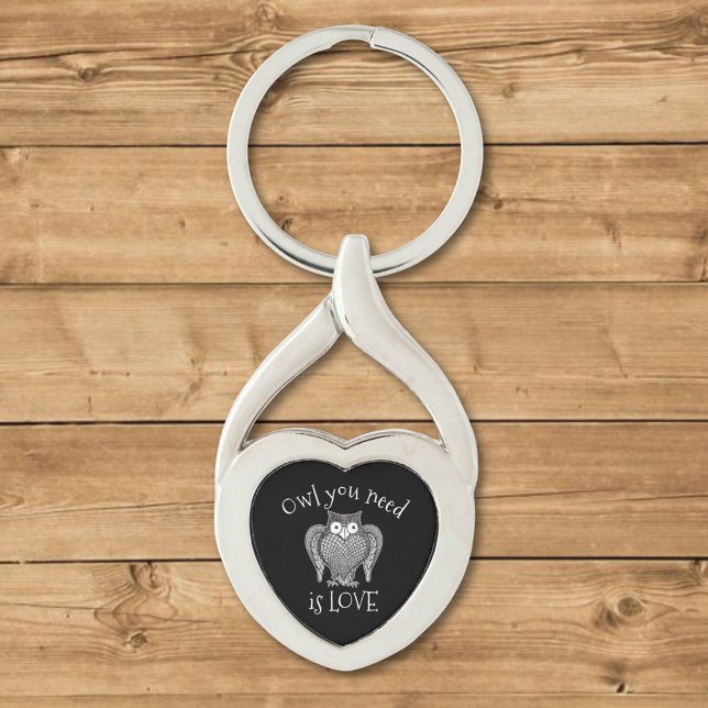 Owl you Need Keychain (Creator Uploaded)