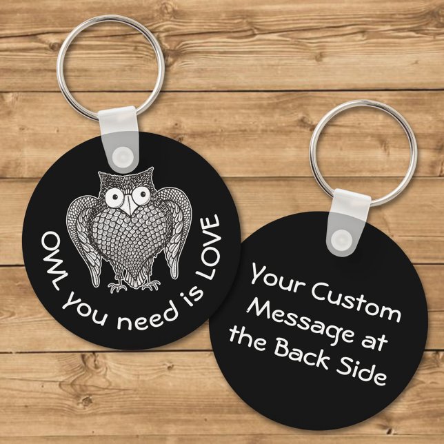 Owl you Need Keychain (Creator Uploaded)