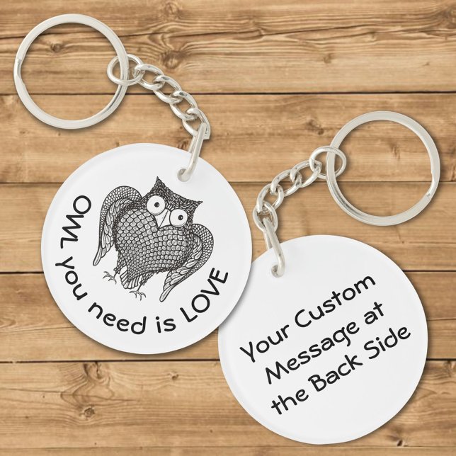 Owl you Need Keychain (Creator Uploaded)