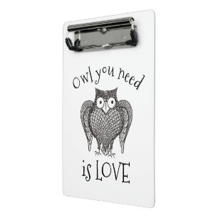 Owl you Need Mini Clipboard