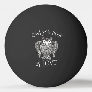 Owl you Need Ping Pong Ball