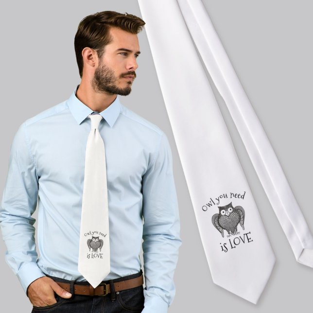 Owl you Need Tie (Creator Uploaded)