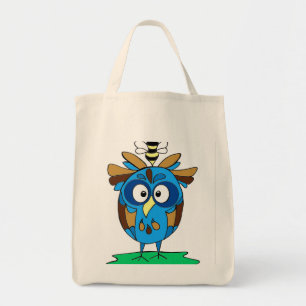 Owl Zap Tote Bag