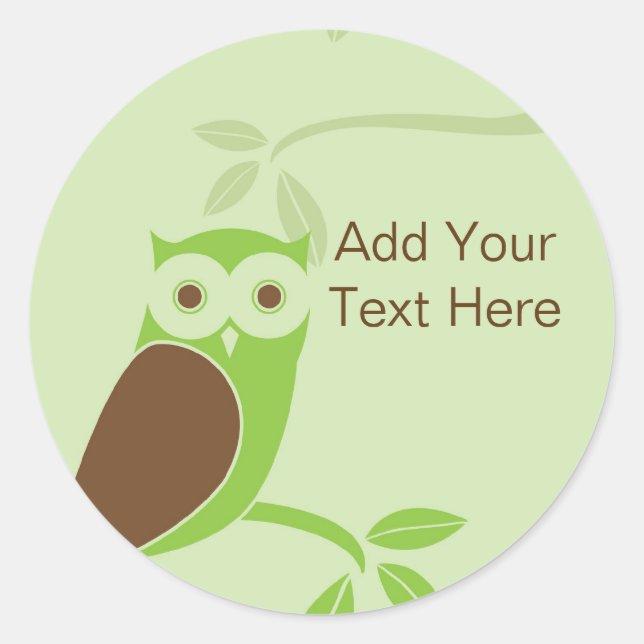 Owlet Tree Sticker (Front)