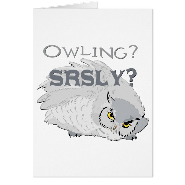 Owling Seriously (Front)