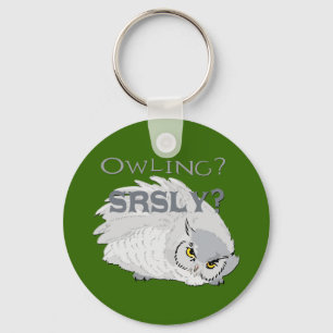 Owling Seriously Keychain