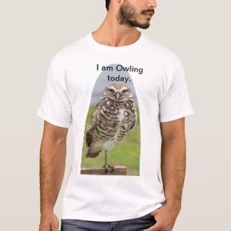 Owling Tee, Burrowing Owl T-Shirt