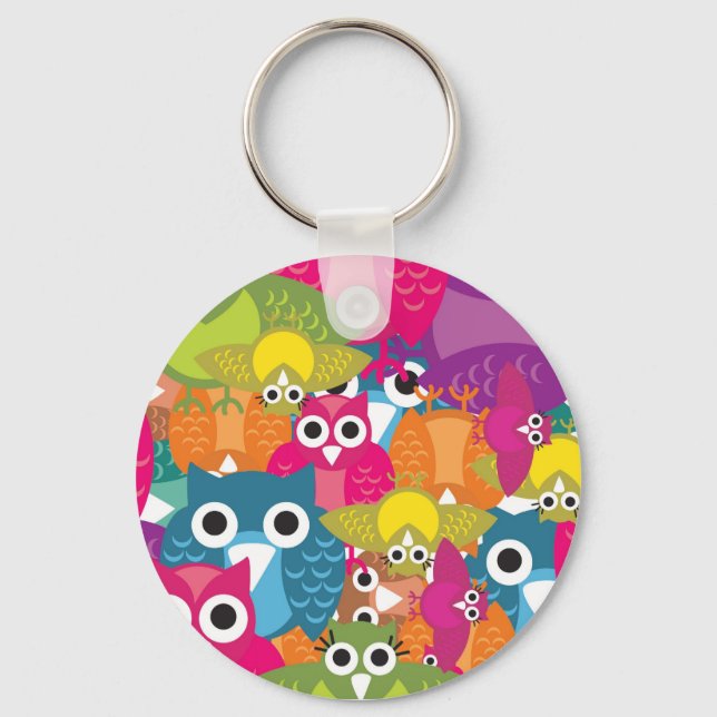 owlish keychain (Front)