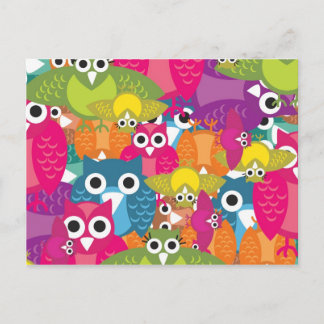 owlish postcard