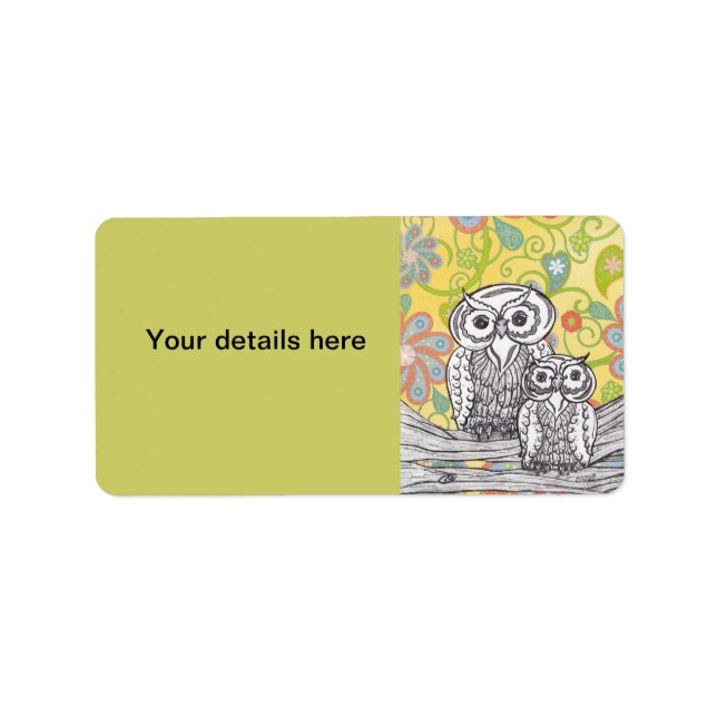 Owls 03 label (Front)