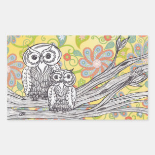 Owls 03 sticker