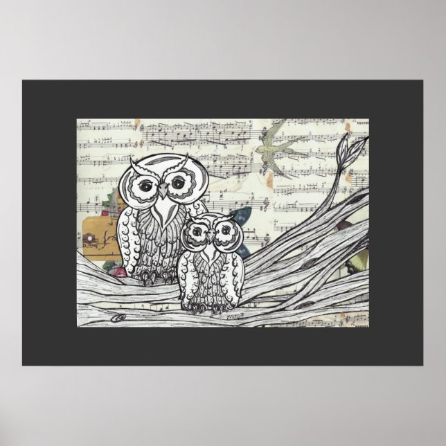 Owls 22 Print (Front)