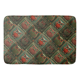Owls 2 bath mat